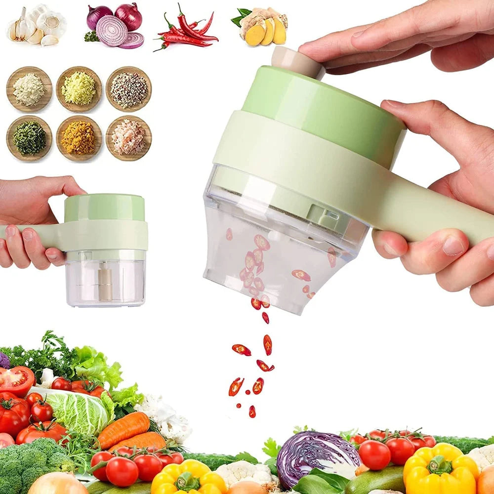 Chef’s 4-in-1 Wireless Veggie chopper!