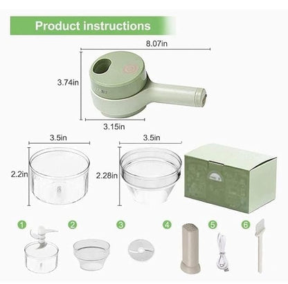 Chef’s 4-in-1 Wireless Veggie chopper!