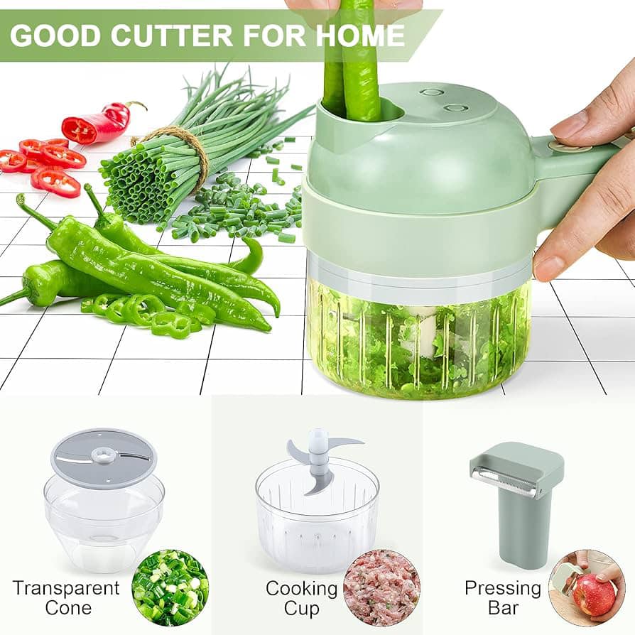 Chef’s 4-in-1 Wireless Veggie chopper!